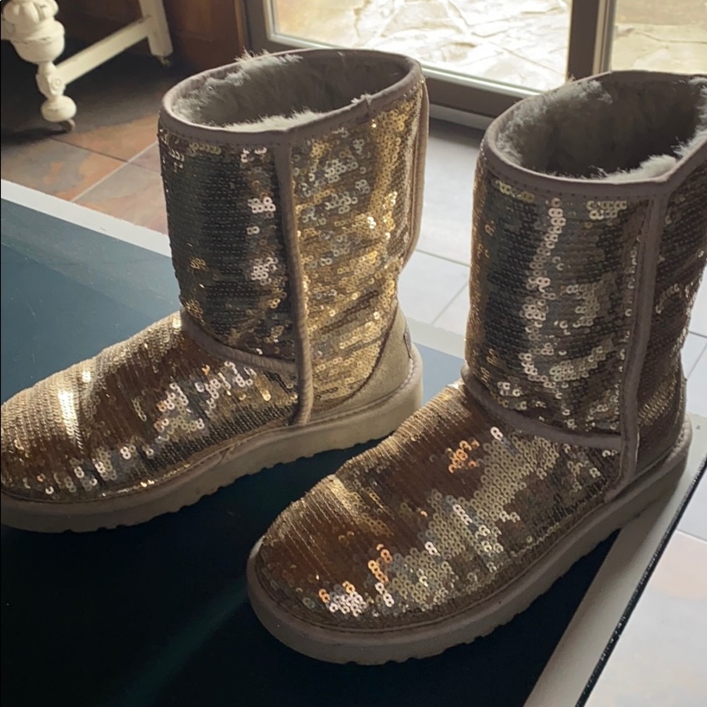 Sequined Uggs - image 2